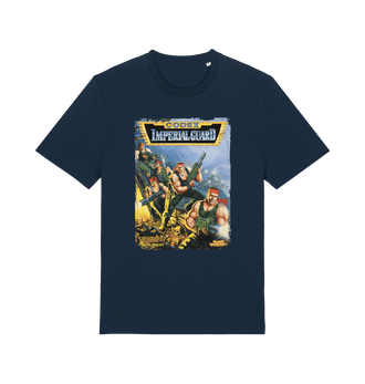 French Navy Printed T-shirt