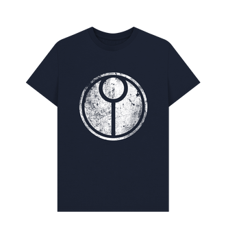 Navy Blue T'au Battleworn Insignia T Shirt