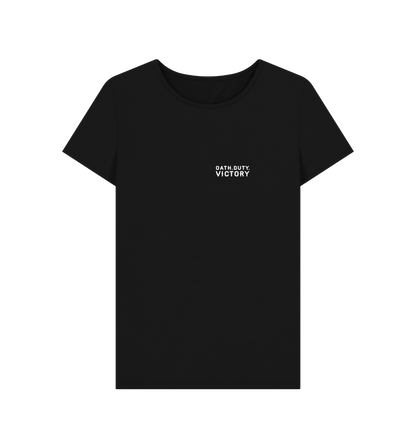 Black Deathwatch Victory Fitted T Shirt