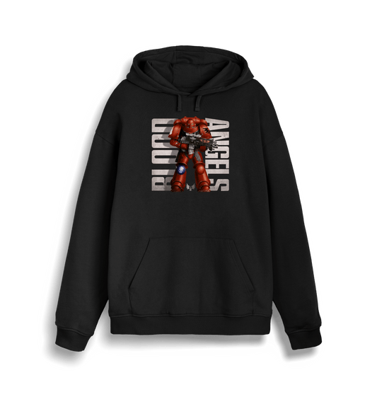 Black Printed Sweater Front