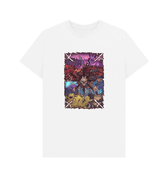 White Total War: WARHAMMER III T Shirt - Death is Like The Winter Chill Design 1