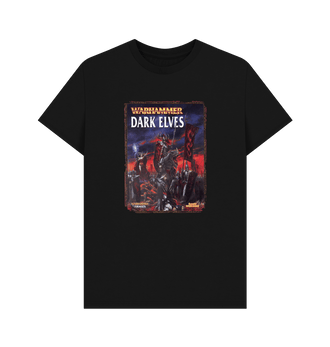 Black Warhammer Fantasy Battle 6th Edition - Dark Elves T Shirt