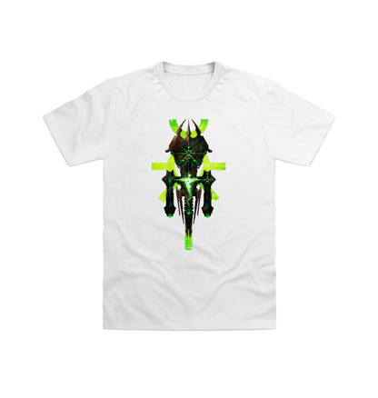 White Necrons Silent King Icon Design White T Shirt