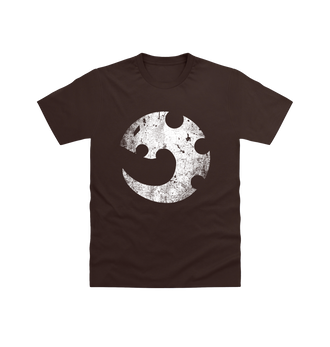 Dark Chocolate Genestealer Cults Battleworn Insignia T Shirt