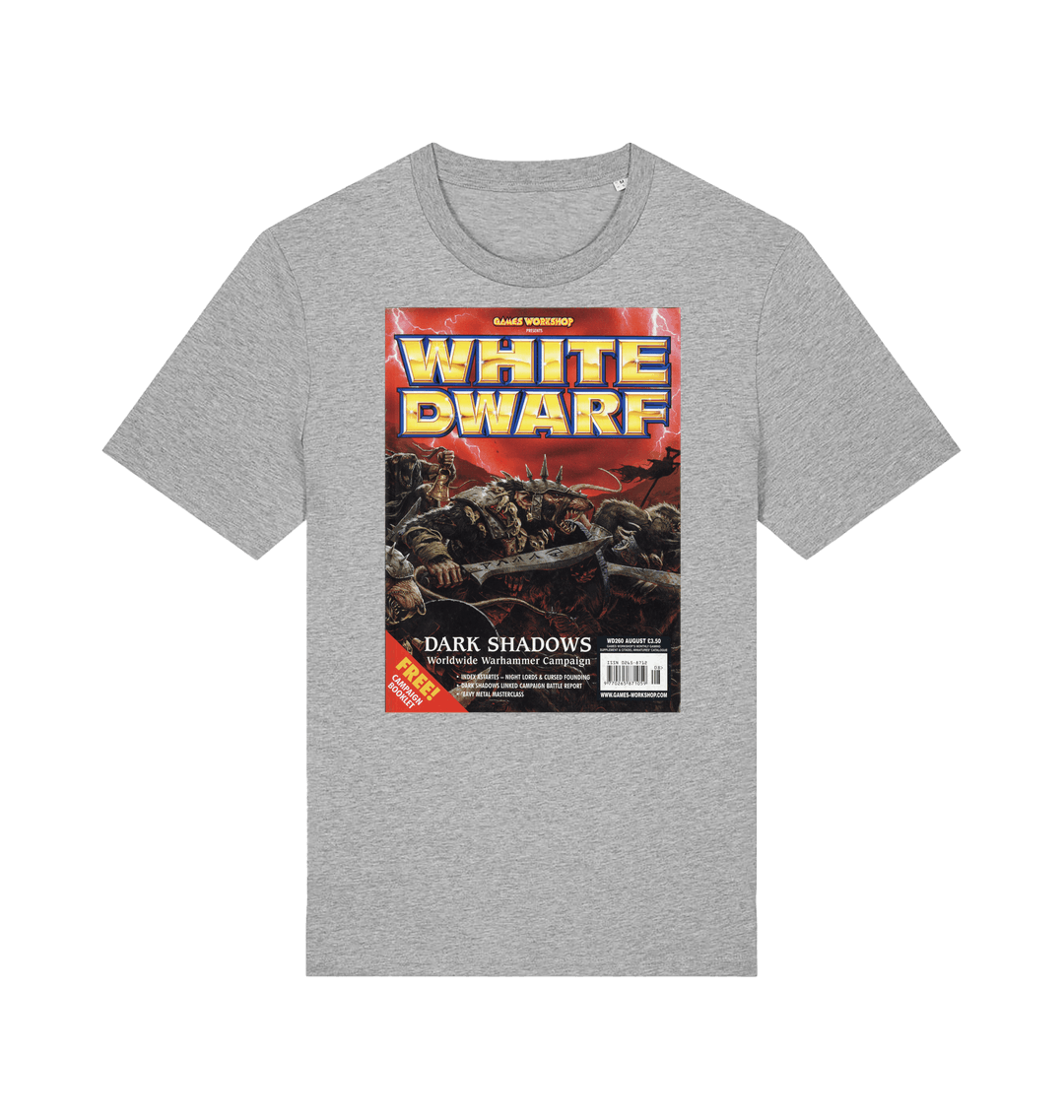 Heather Grey Printed T-shirt Front