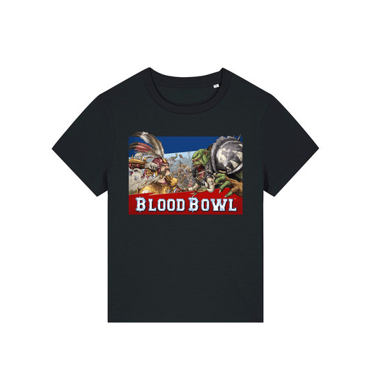Black Printed T-shirt Front