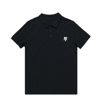 Black Drukhari Icon Polo Shirt