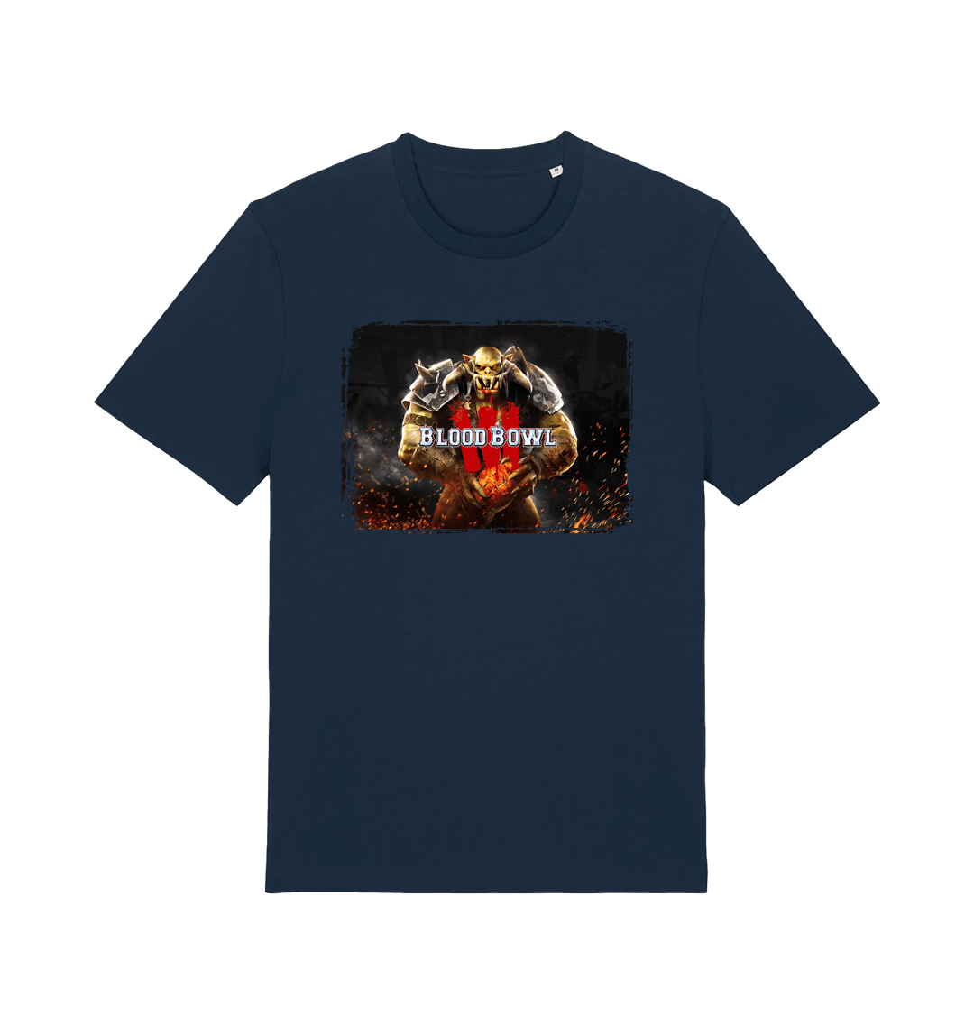 French Navy Printed T-shirt