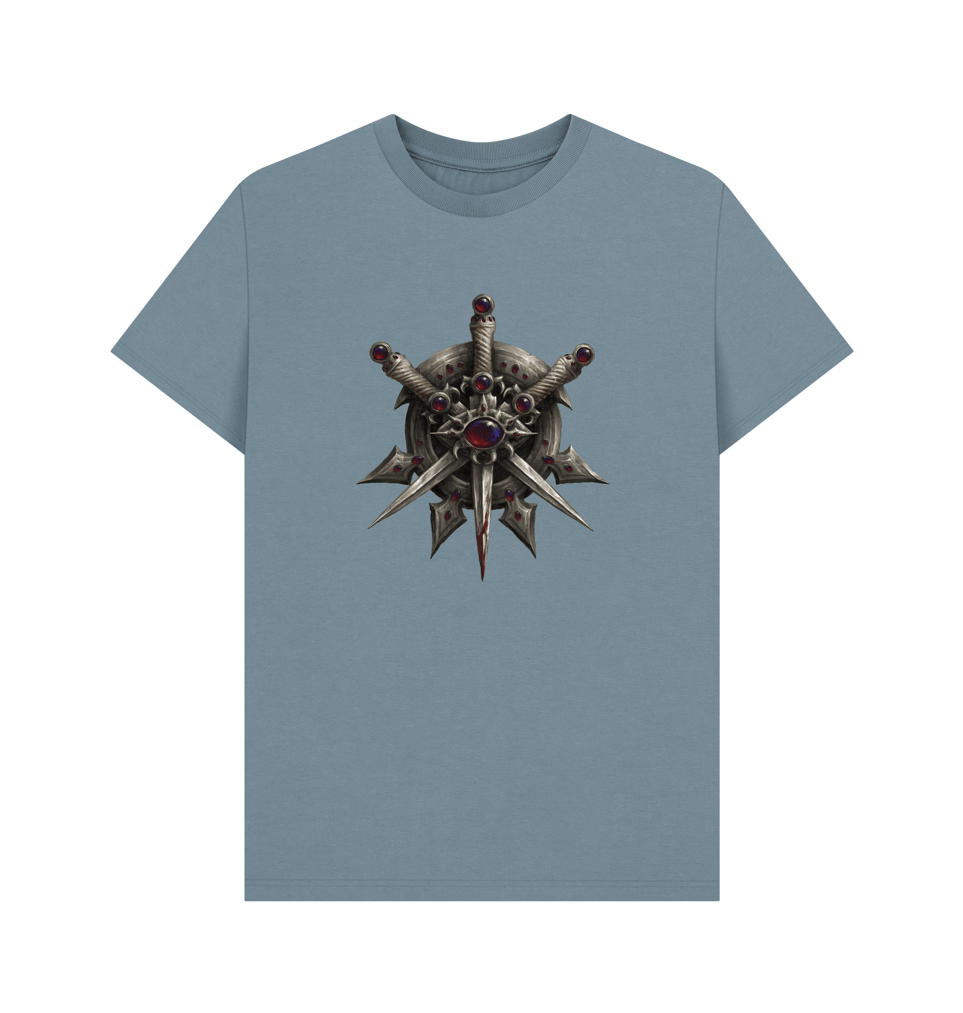 Stone Blue Necromunda Escher T Shirt