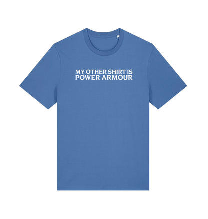 Bright Blue Printed T-shirt