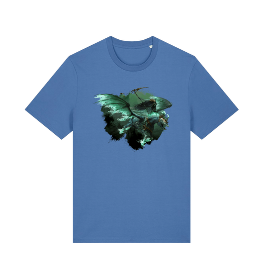 Bright Blue Printed T-shirt