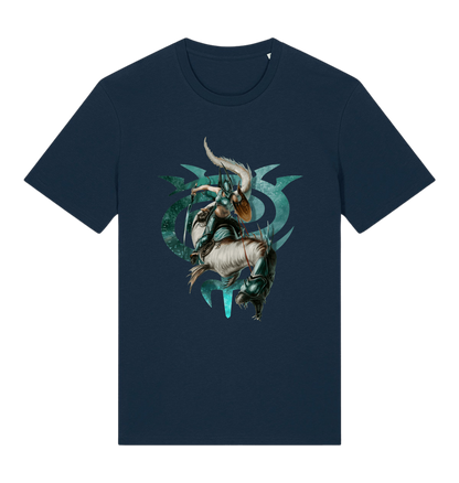 French Navy Printed T-shirt