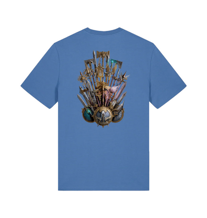 Bright Blue Printed T-shirt