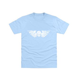 Light Blue Astra Militarum Battleworn Insignia T Shirt