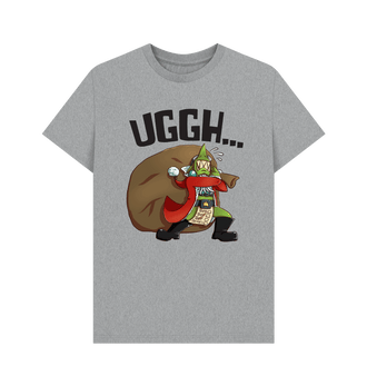 Athletic Grey Red Gobbo Delivery T Shirt