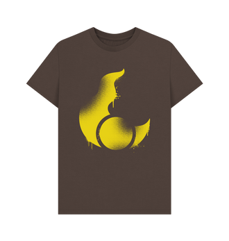 Chocolate Disciples of Tzeentch Graffiti Insignia T Shirt