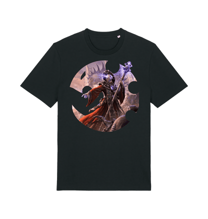Black Printed T-shirt Front