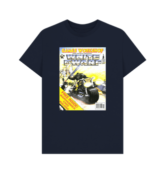 Navy Blue White Dwarf Issue 155 T Shirt