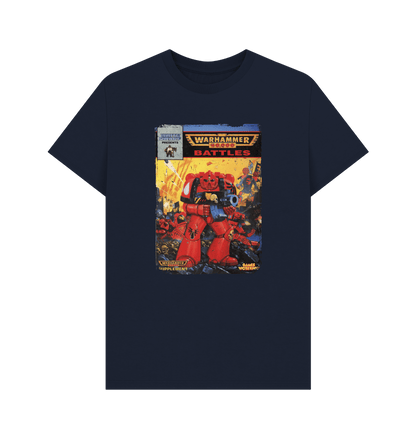 Navy Blue Warhammer 40,000 2nd Edition: Battles T Shirt