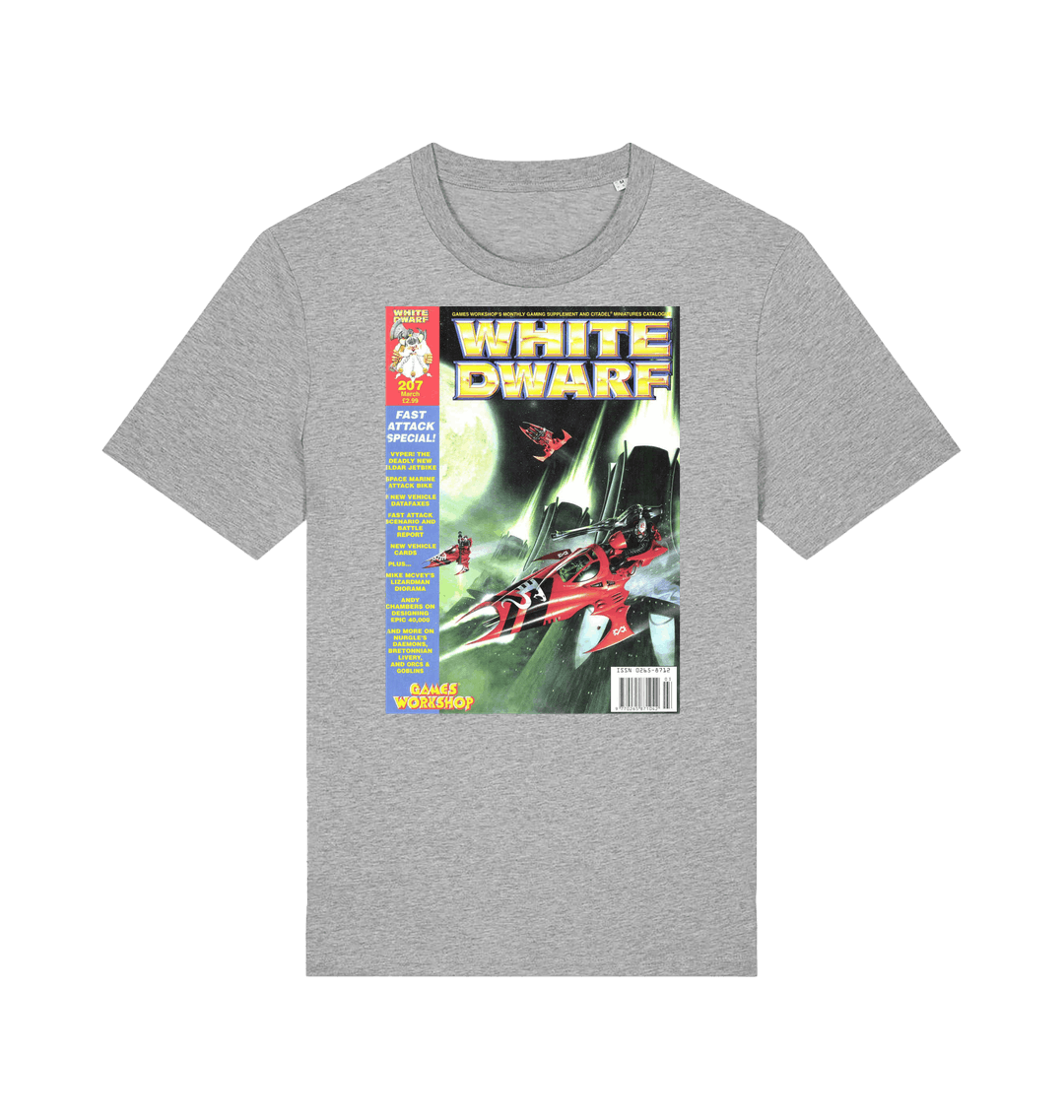 Heather Grey Printed T-shirt