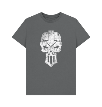 Slate Grey Iron Warriors Battleworn Insignia T Shirt