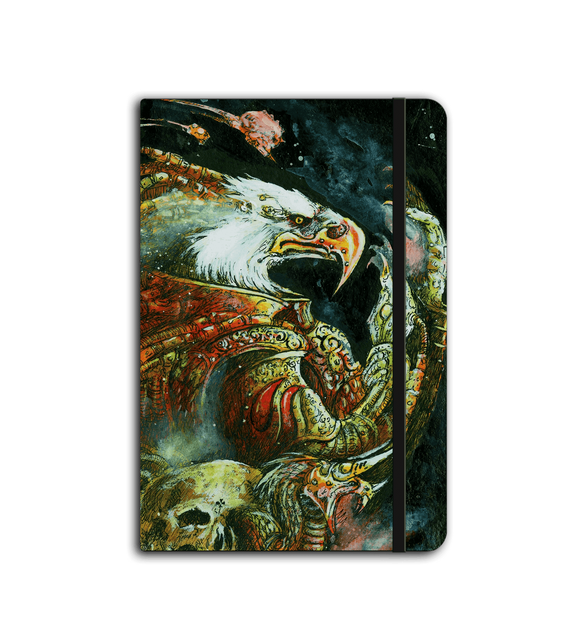 Black Notebook Front