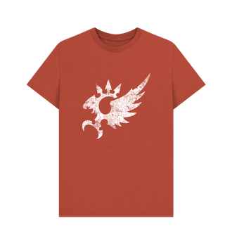 Rust Emperor's Children Battleworn Insignia T Shirt