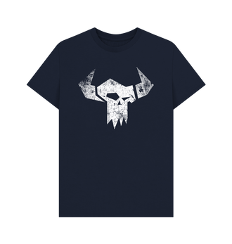 Navy Blue Orks Battleworn Insignia T Shirt