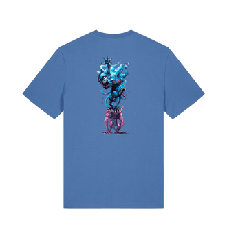 Bright Blue Printed T-shirt