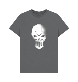 Slate Grey Iron Warriors Graffiti Insignia T Shirt