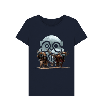 Navy Blue Kharadron Overlords Fitted T Shirt