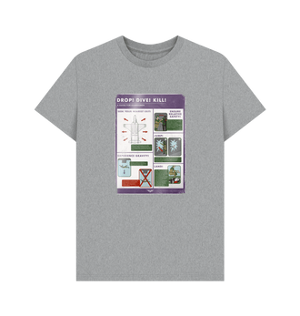 Athletic Grey Valkyrie Safety Guide T Shirt