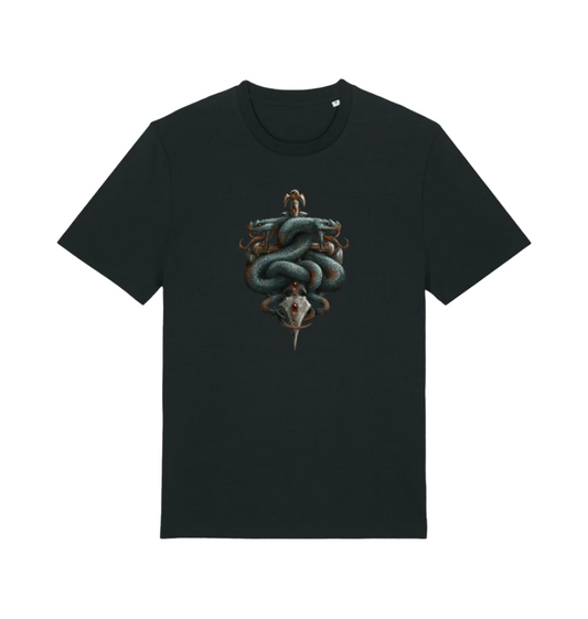 Black Printed T-shirt