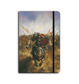 Black Warhammer The Old World Orc & Goblin Tribes Notebook
