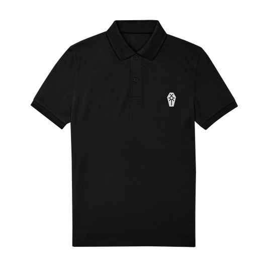 Black Polo Shirt Front