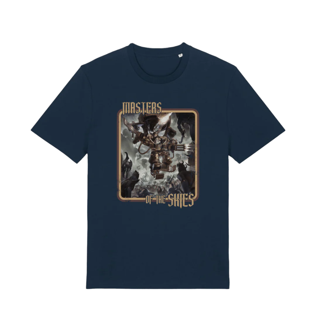 French Navy Printed T-shirt