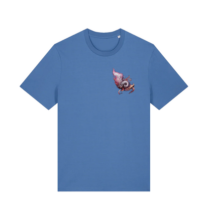 Bright Blue Printed T-shirt