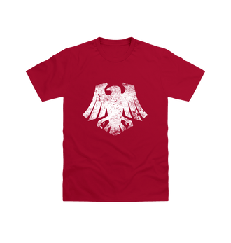 Cardinal Red Raven Guard Battleworn Insignia T Shirt