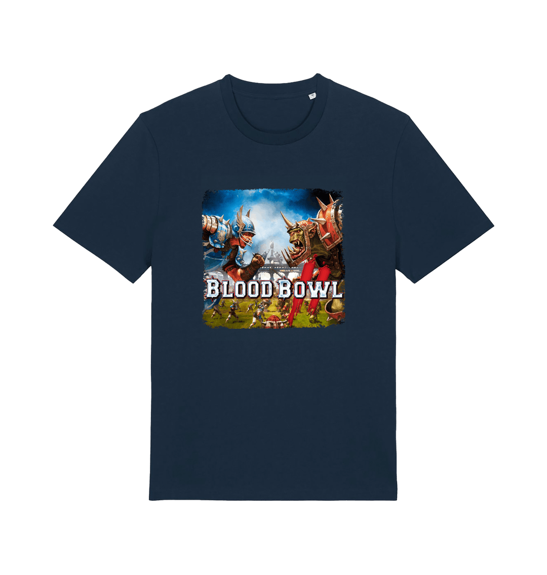 French Navy Printed T-shirt