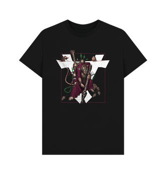 Black Premium Skaven Warlock Bombardier T Shirt