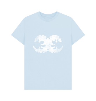 Sky Blue Premium Tyranids Battleworn Insignia T Shirt