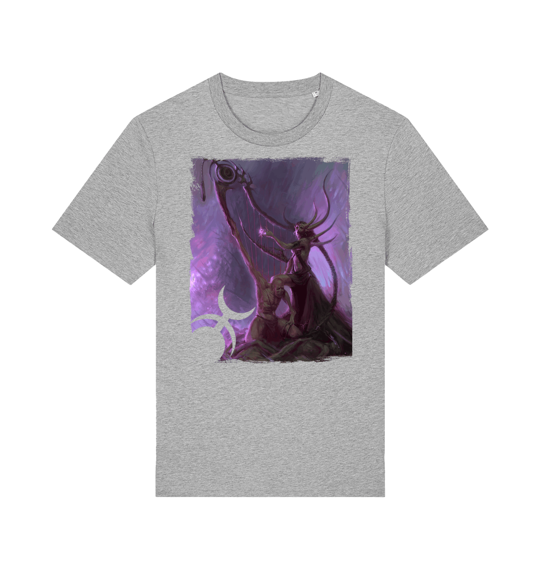 Heather Grey Printed T-shirt