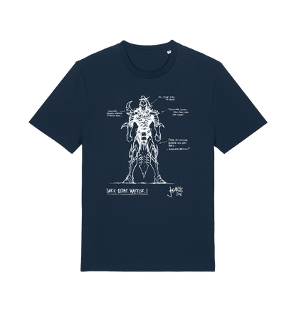French Navy Printed T-shirt Front