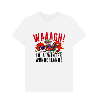 White Red Gobbo Winter Wonderland T Shirt