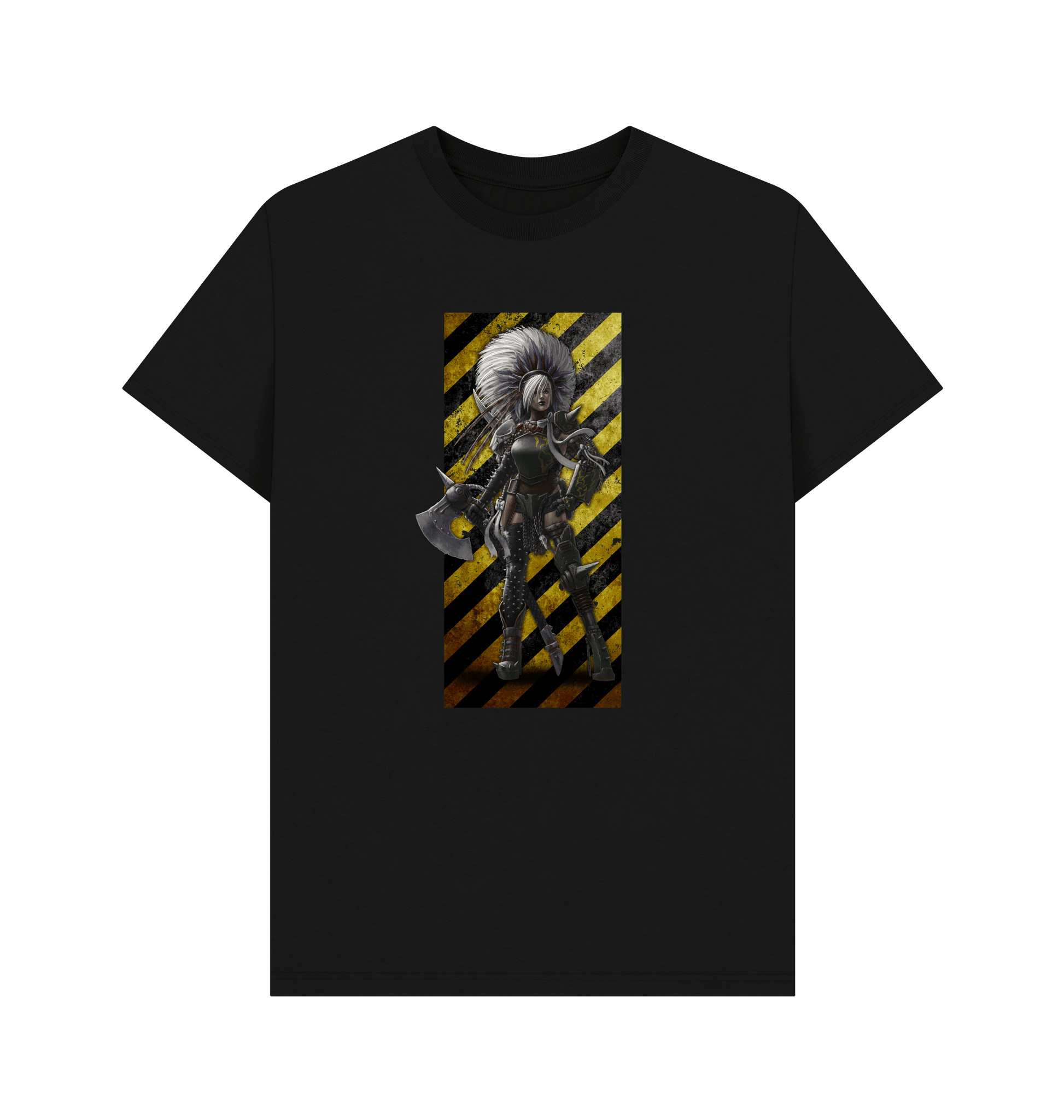 Black Necromunda Escher Hazard T Shirt