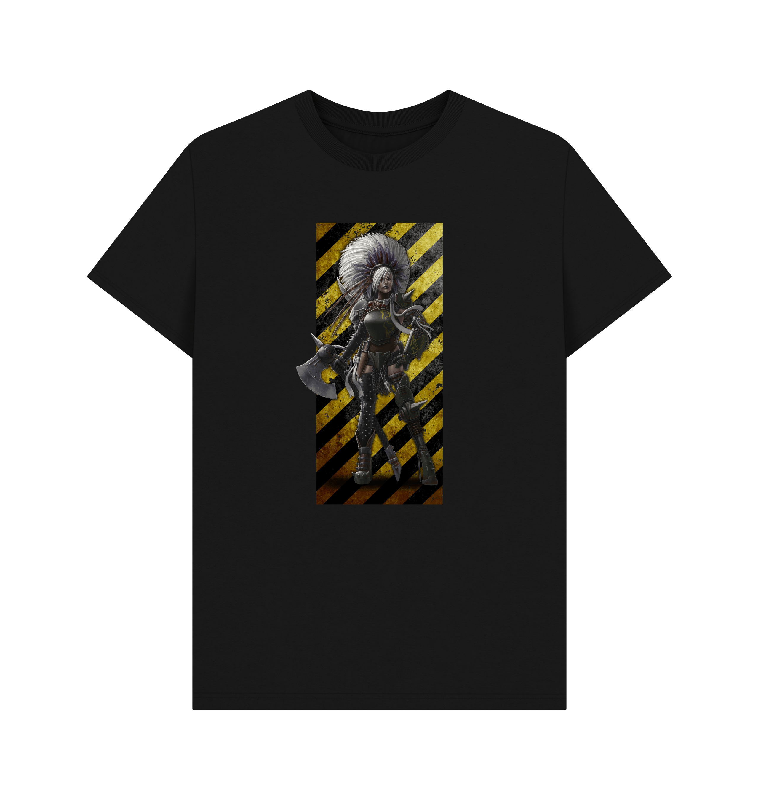 Black Necromunda Escher Hazard T Shirt