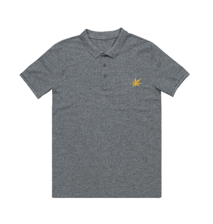 Heather Grey Chaos Icon Polo Shirt