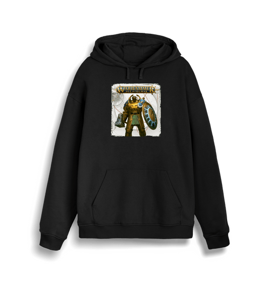 Black Printed Sweater Front