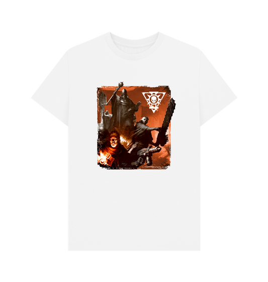 White Printed T-shirt