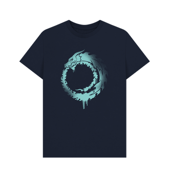 Navy Blue Thousand Sons Graffiti Insignia T Shirt